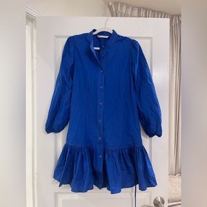 Zara blue dress